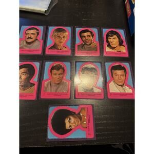 1979 Topps Star Trek Unpeeled Sticker Card #21 Mr. Spock Forever